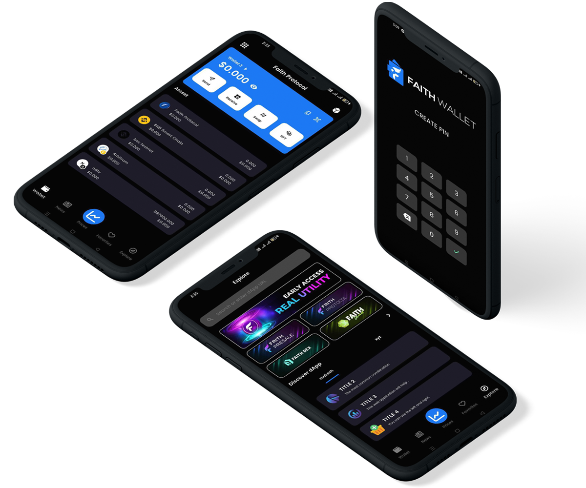Faith Wallet—your trusted companion for managing and securing cryptocurrencies and digital assets.